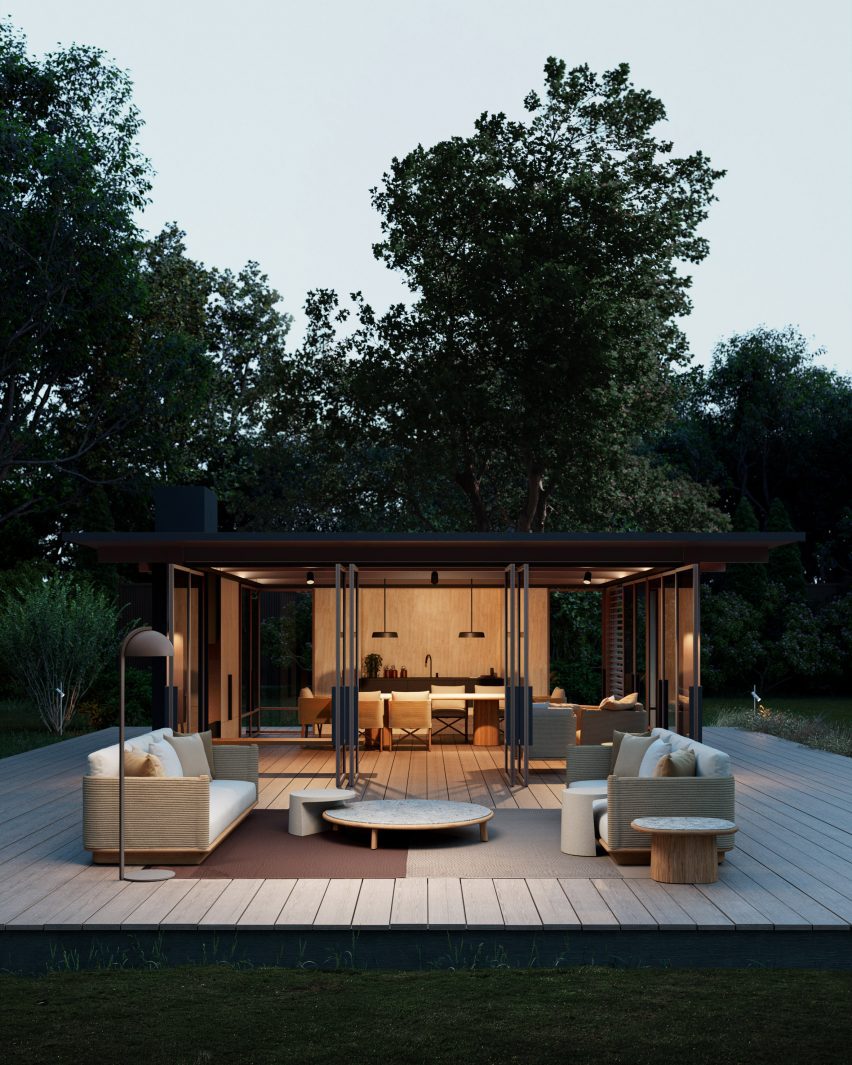 Pavilion V by Vincent Van Duysen for Kettal