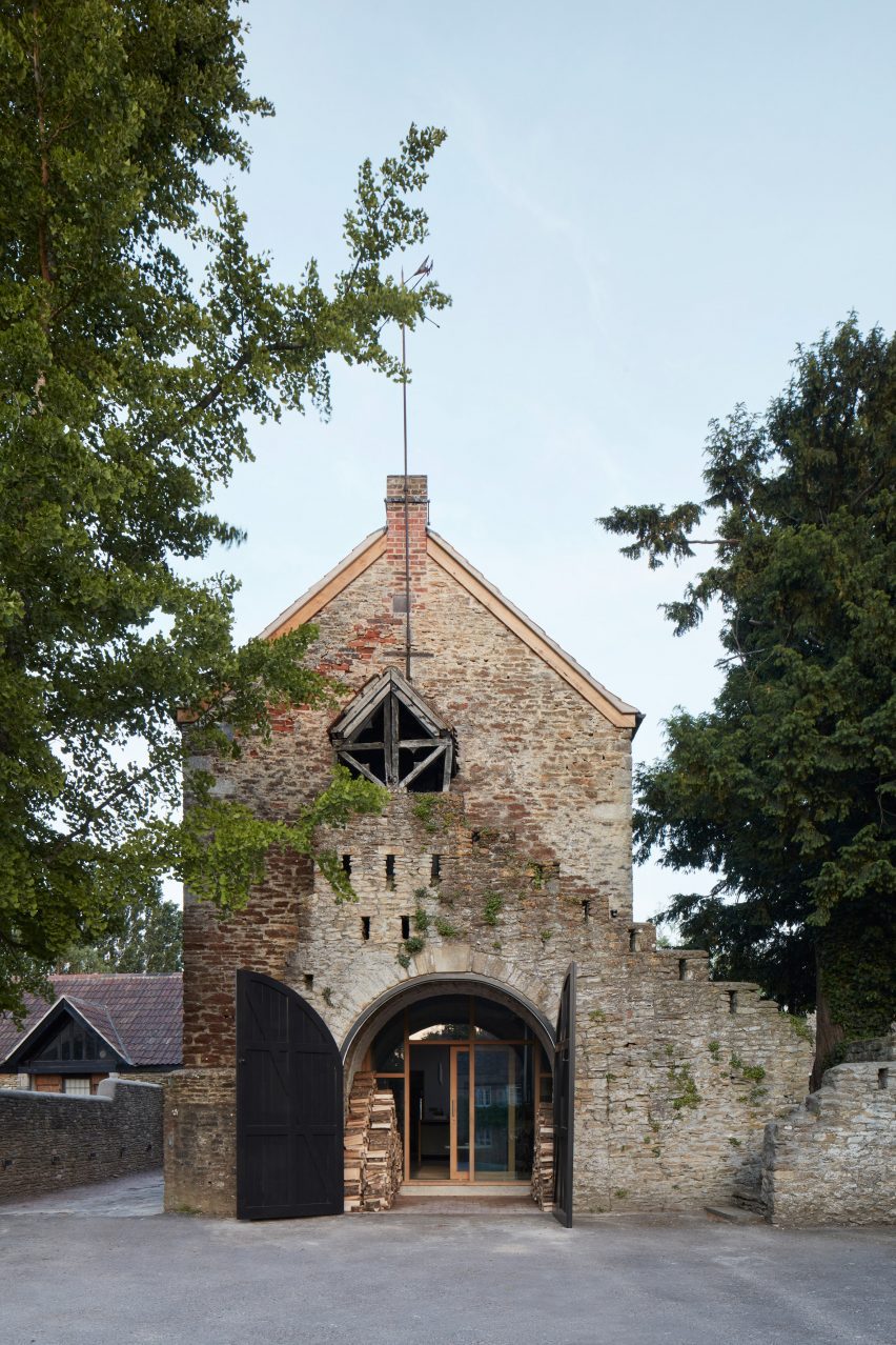 Exterior of Wool Hall renovation by Tuckey Design Studio