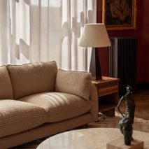 Photo of living room with furniture by dusty Deco