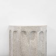 Photograph of the console table piece in the collection.