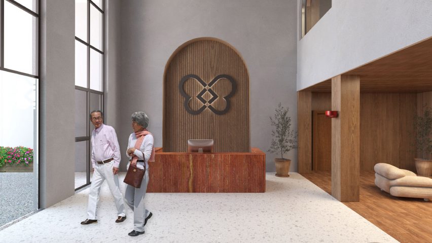 Render of a nursing home 
