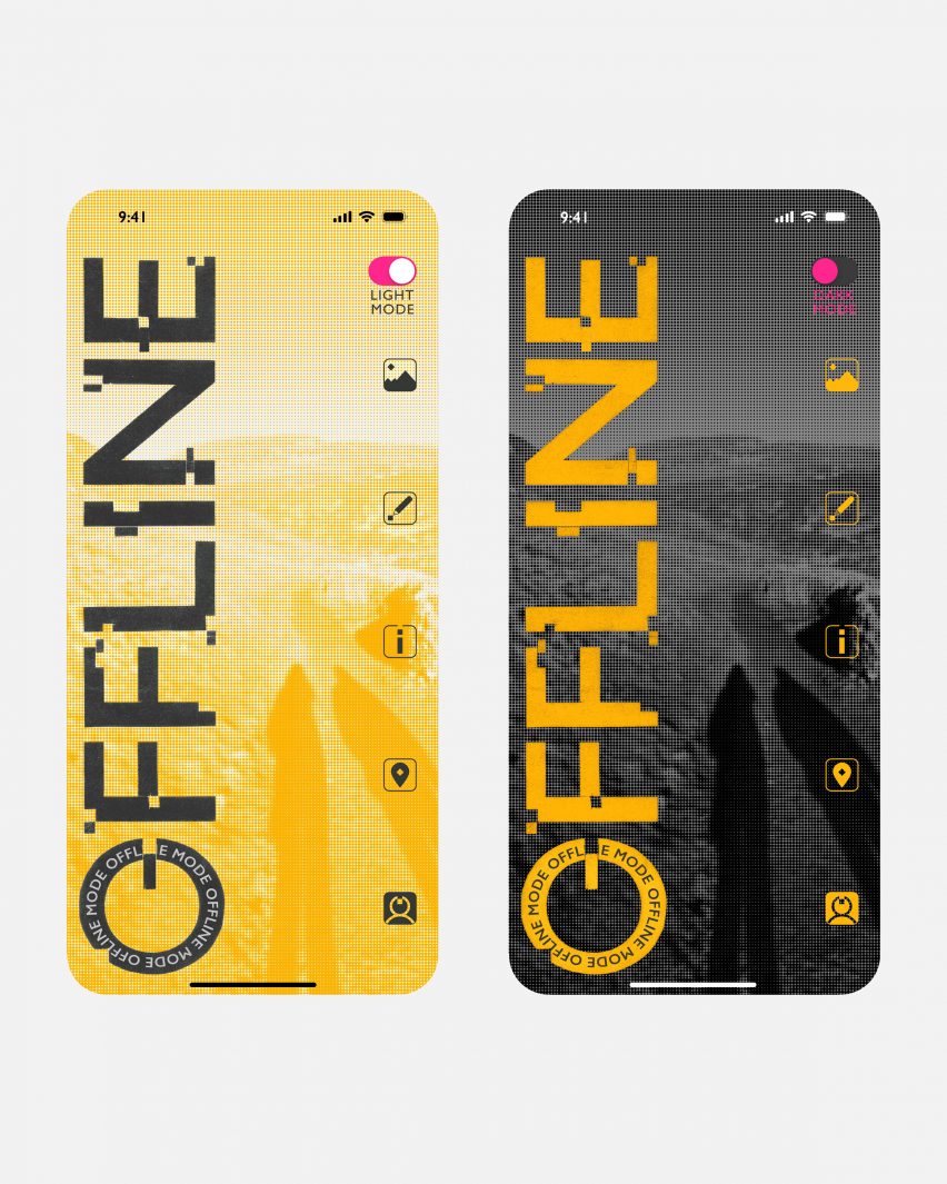 Graphic for phone screens