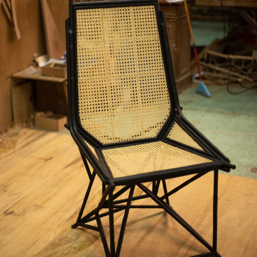 Photo of rattan chair