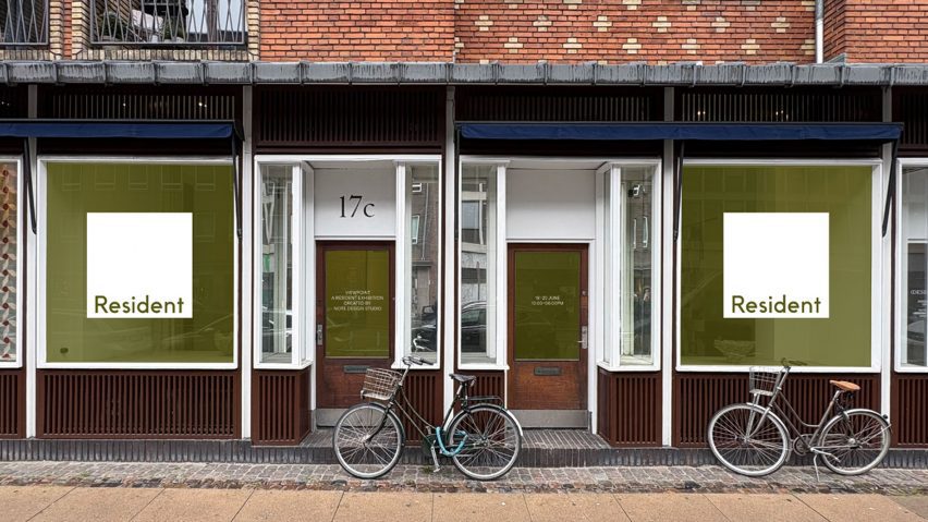 Resident's store front in green
