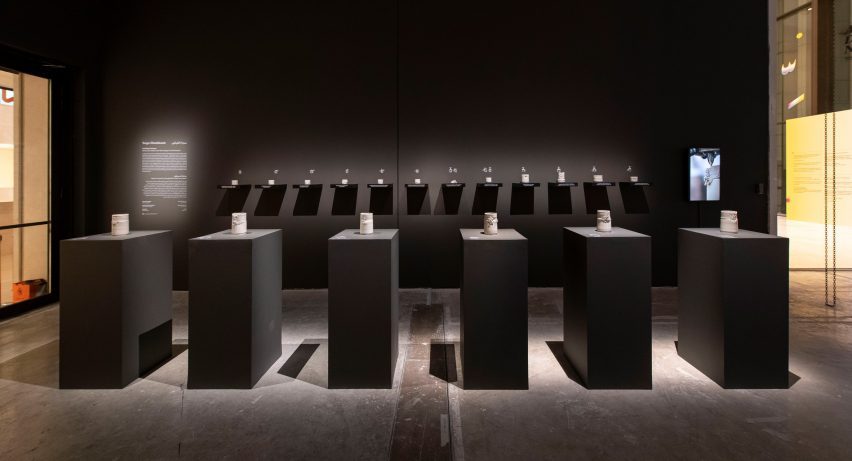 Student show exhibition space