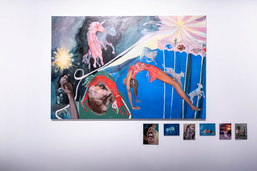 Photo of oil paintings
