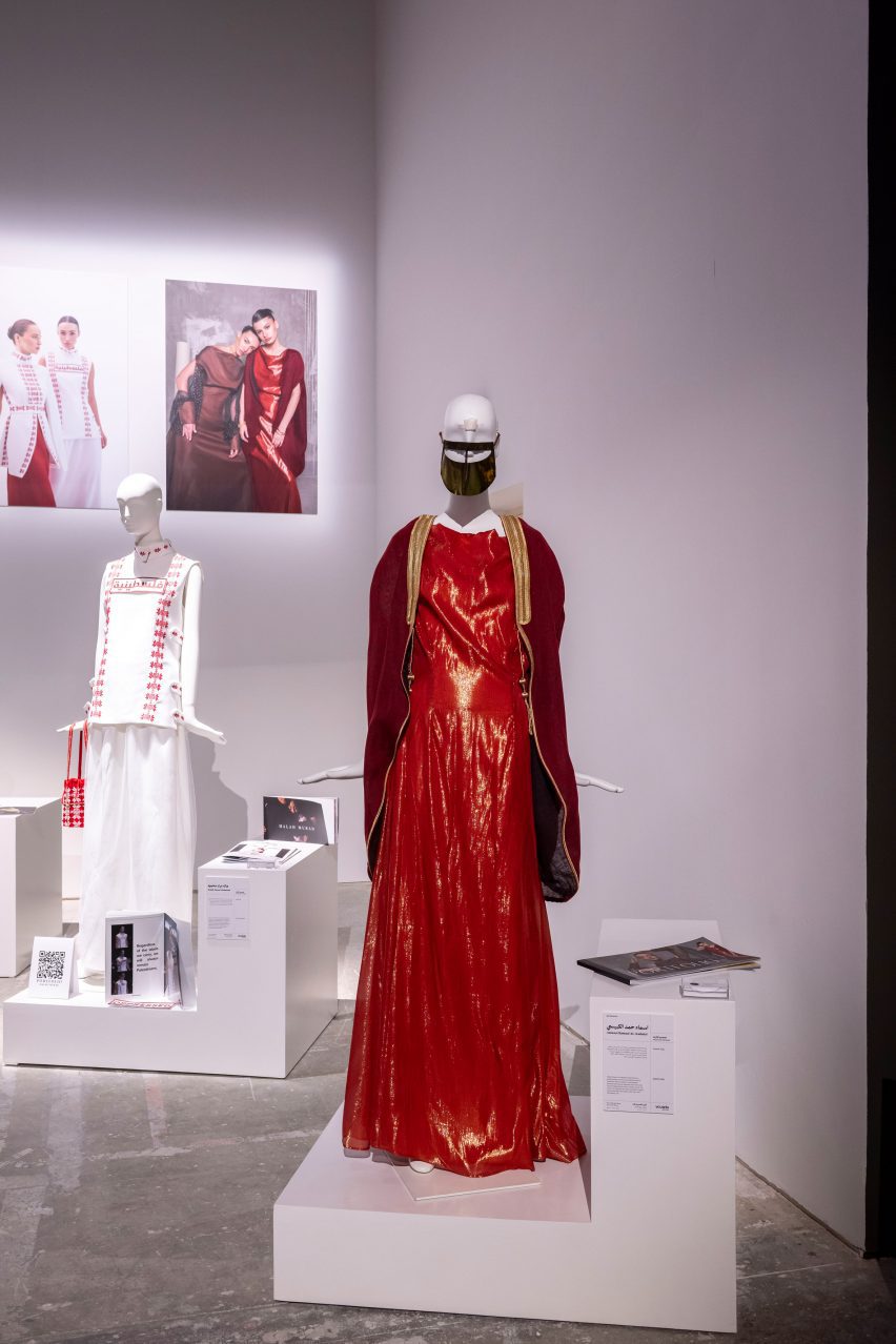 Photo of mannequins wearing clothing