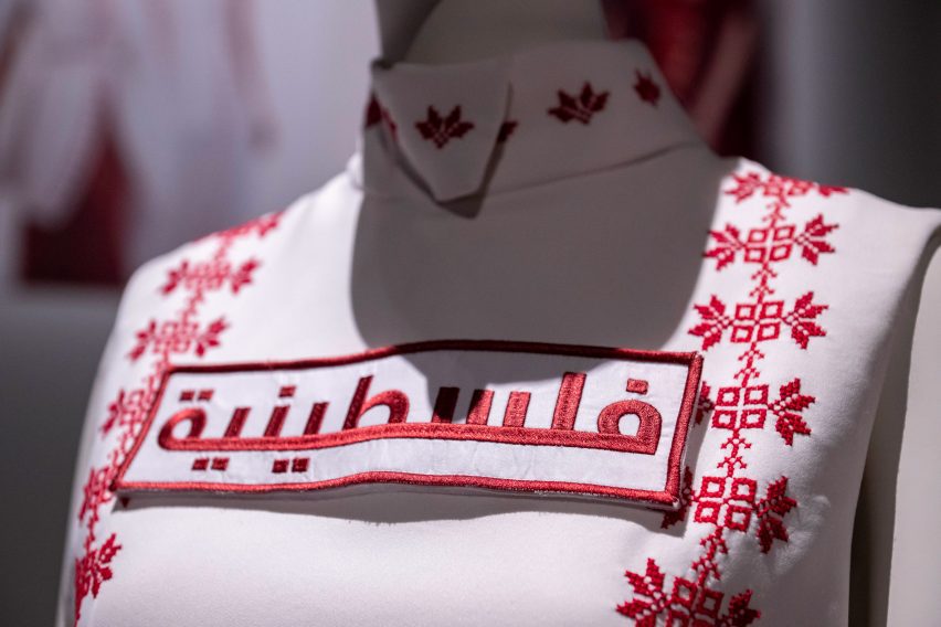 Photo of Palestinian-inspired clothing