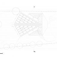 Plan of Cake House by Alexander Symes Architect