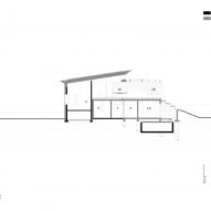 Section of Cake House by Alexander Symes Architect