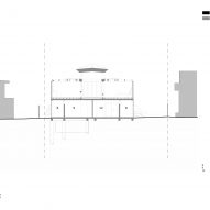 Section of Cake House by Alexander Symes Architect