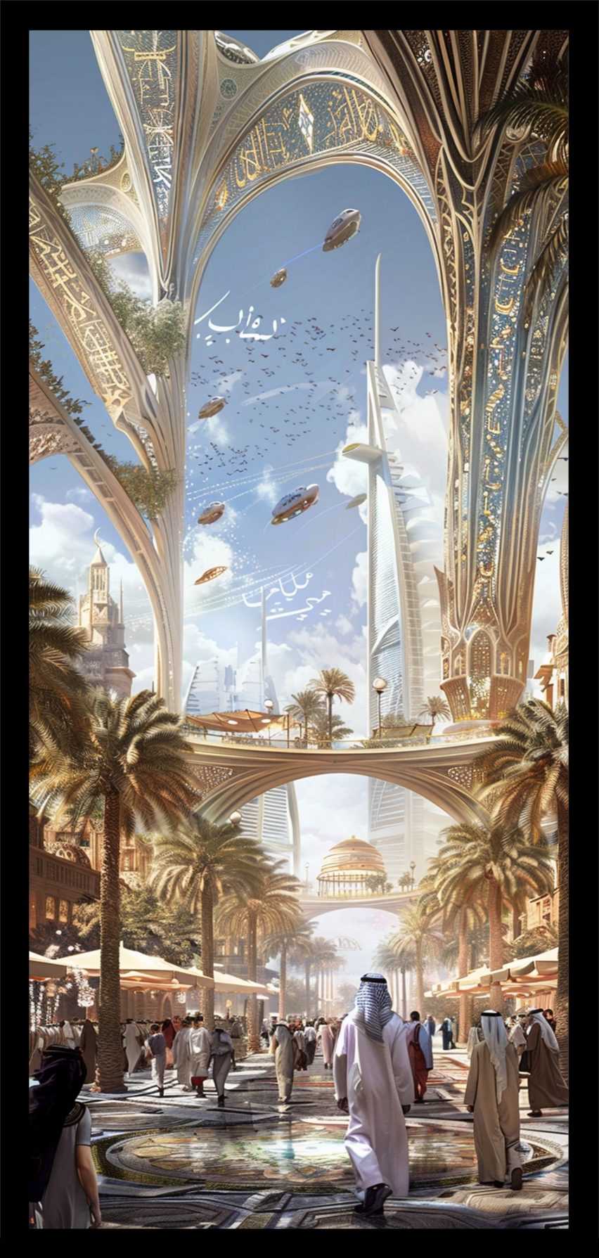 a digital image of a city landscape