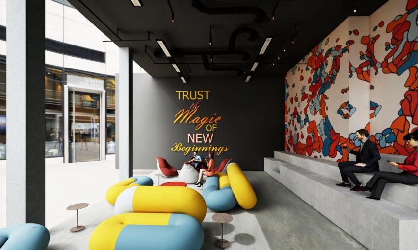 a visualisation of a wellbeing space