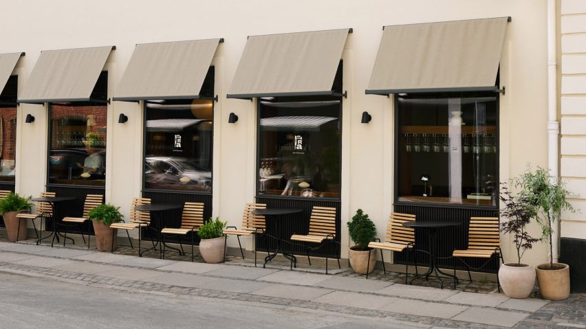 Exterior of Hotel Petra in Copenhagen