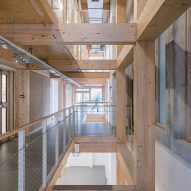 James Baldwin Media Library and Refugee House by Associer