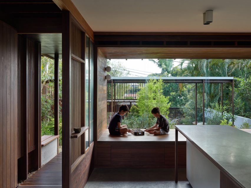 Balmoral Hillside House by Kieron Gait Architects
