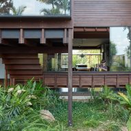 Balmoral Hillside House by Kieron Gait Architects