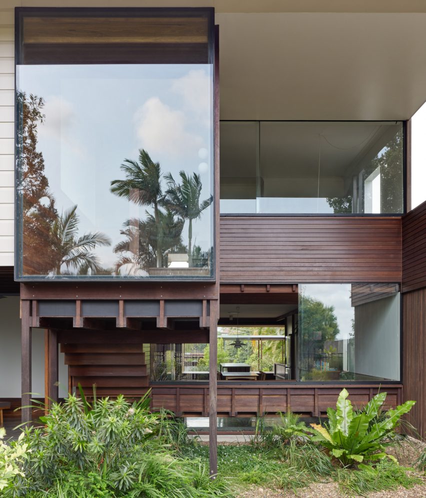 Balmoral Hillside House by Kieron Gait Architects