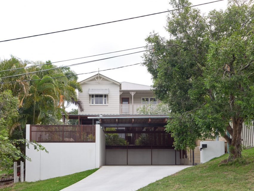 Queenslander house in Australia