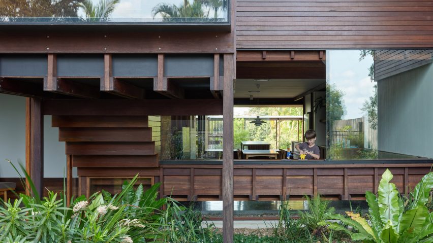 Balmoral Hillside House by Kieron Gait Architects