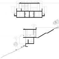 Sections of Casa Tobi by Espacio 18 Arquitectura