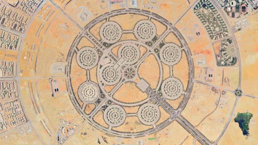 Octagon military headquarters in Egypt's new capital city