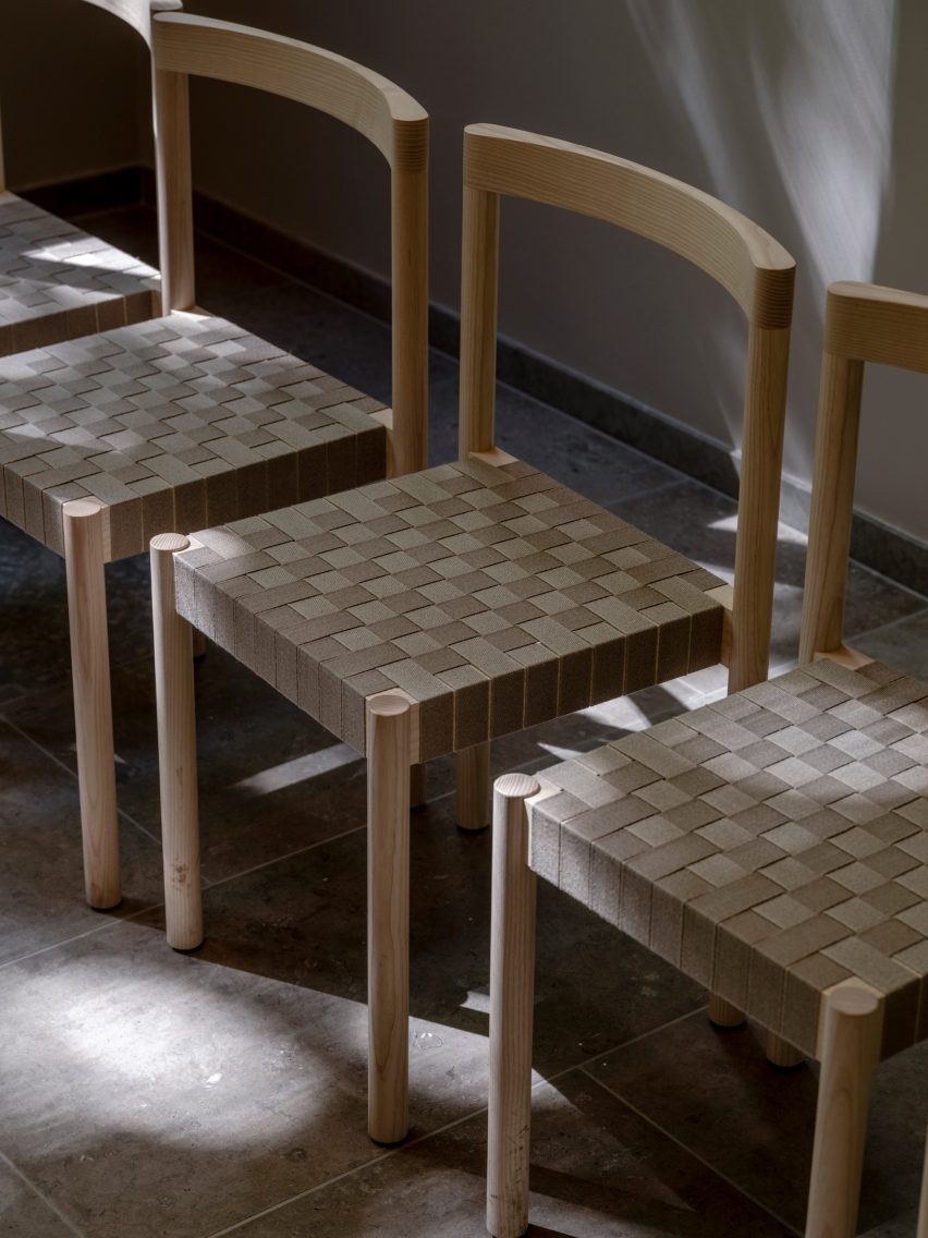 Chair in Danish church