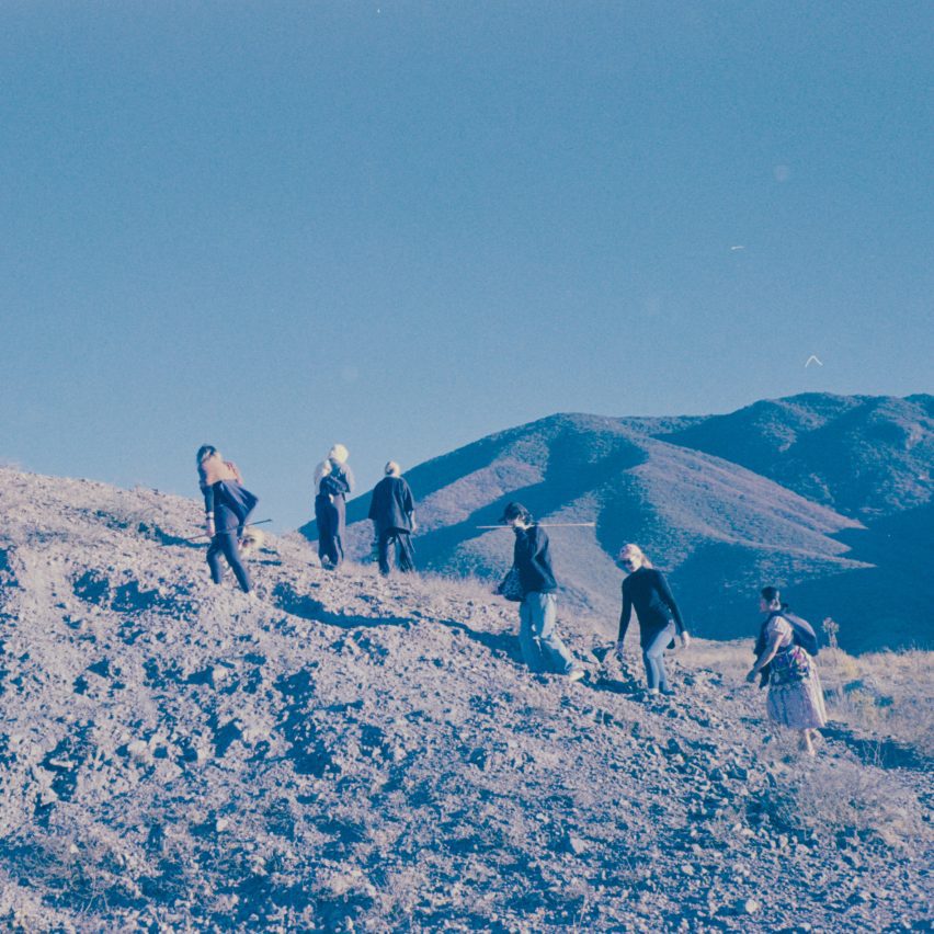 people hiking