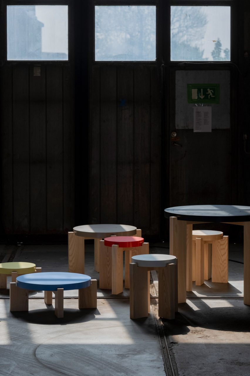 Everything Series One table by Skewed