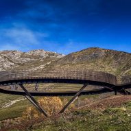Farrapona Geological Viewpoint by Puerto & Sánchez Arquitectos