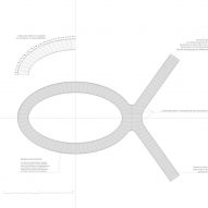 Plan of Farrapona Geological Viewpoint by Puerto & Sánchez Arquitectos