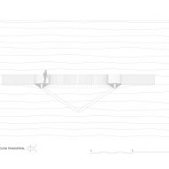 Section of Farrapona Geological Viewpoint by Puerto & Sánchez Arquitectos