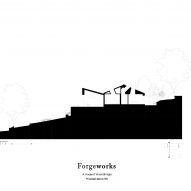 Section of House of Wood Shingle by Forgeworks