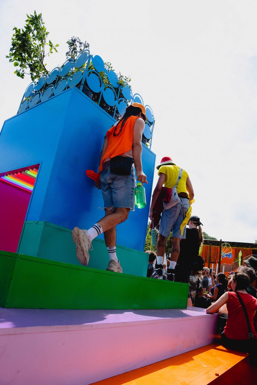 In Plants We Trust by Yinka Ilori at Glastonbury 2025