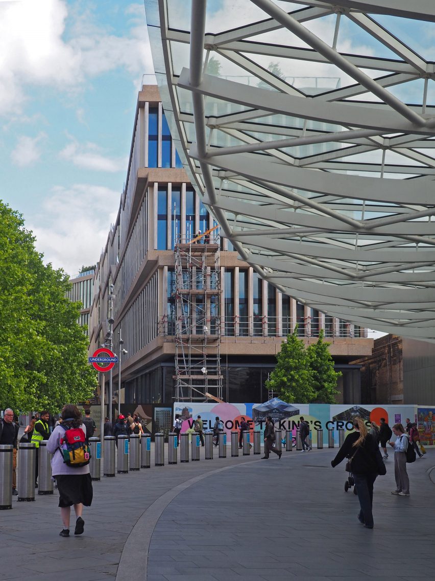 Google's Kings Cross office by BIG and Heatherwick Studio