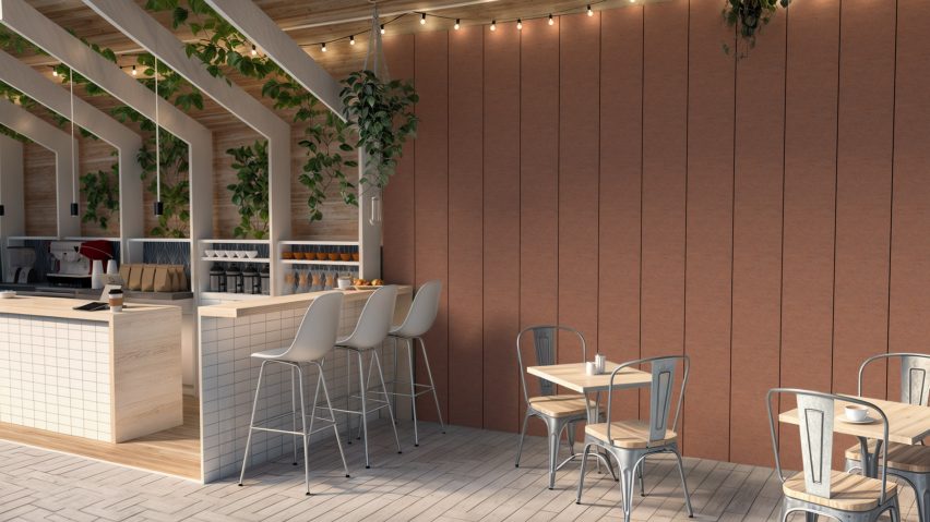 Grooves Duo acoustic panels by Texfel