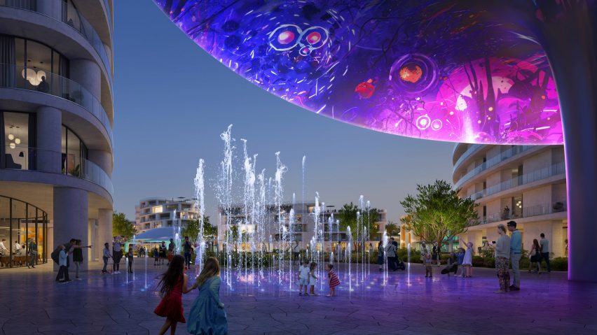 City masterplan in the United Arab Emirates by Zaha Hadid Architects