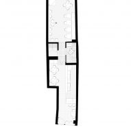 Floor plan of the bar