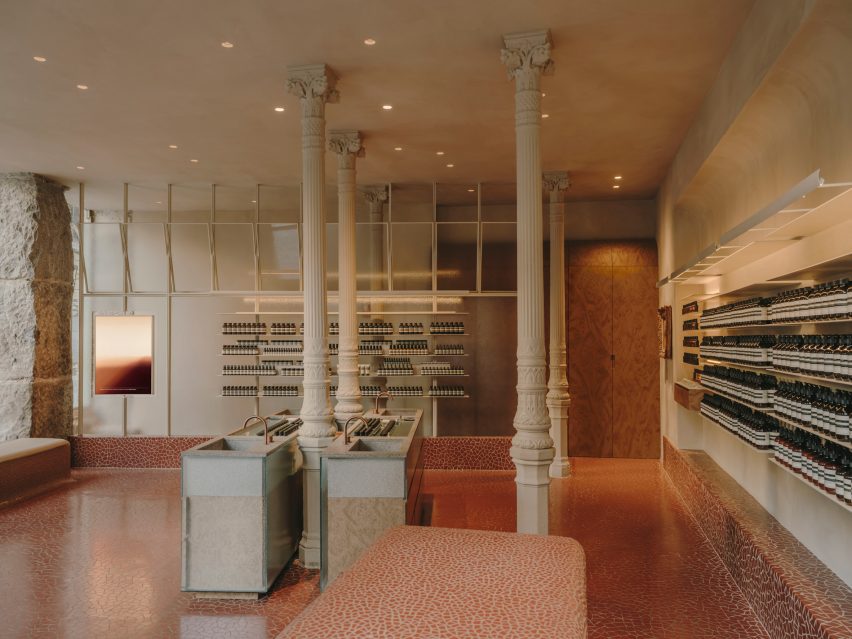 Aesop's Las Salesas store in Madrid