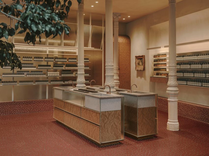 Aesop's Las Salesas store in Madrid