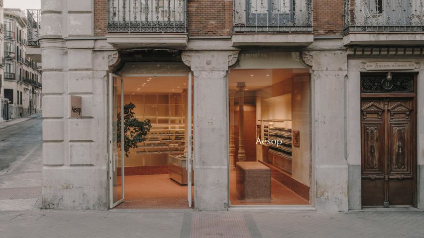 Aesop Las Salesas in Madrid by Ciszak Dalmas and Matteo Ferrari