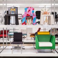 Furniture on shelves