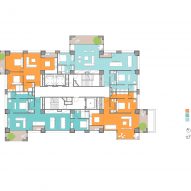 Plan of Out of the Box by MVRDV