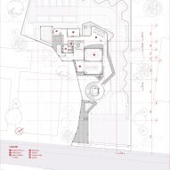 Plan of Sagehaus Office Garden by RAD+ar