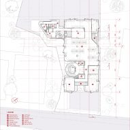 Plan of Sagehaus Office Garden by RAD+ar