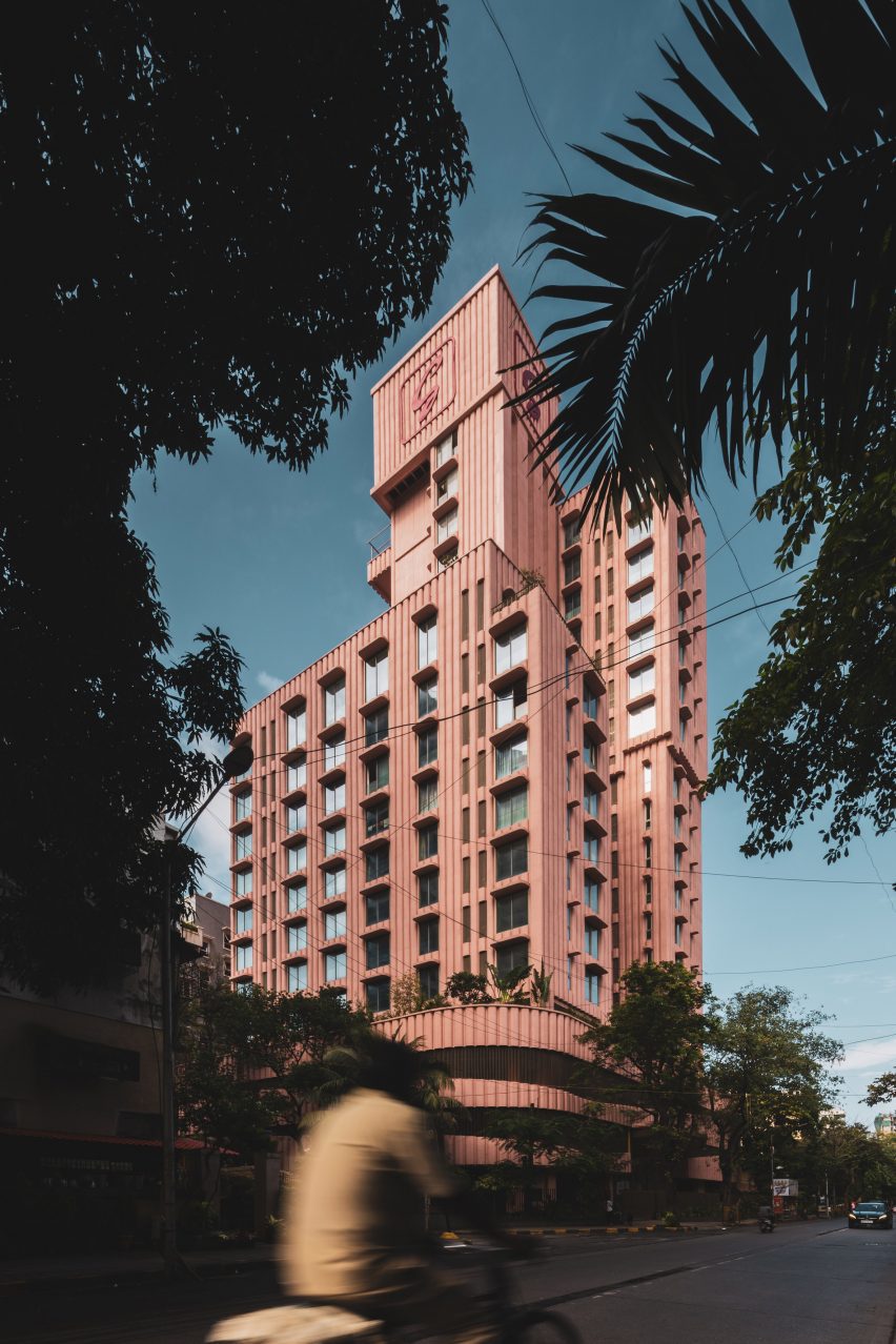 Exterior view of Rendezvous apartment building in Mumbai