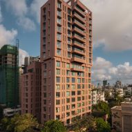Exterior of Rendezvous apartment building in Mumbai
