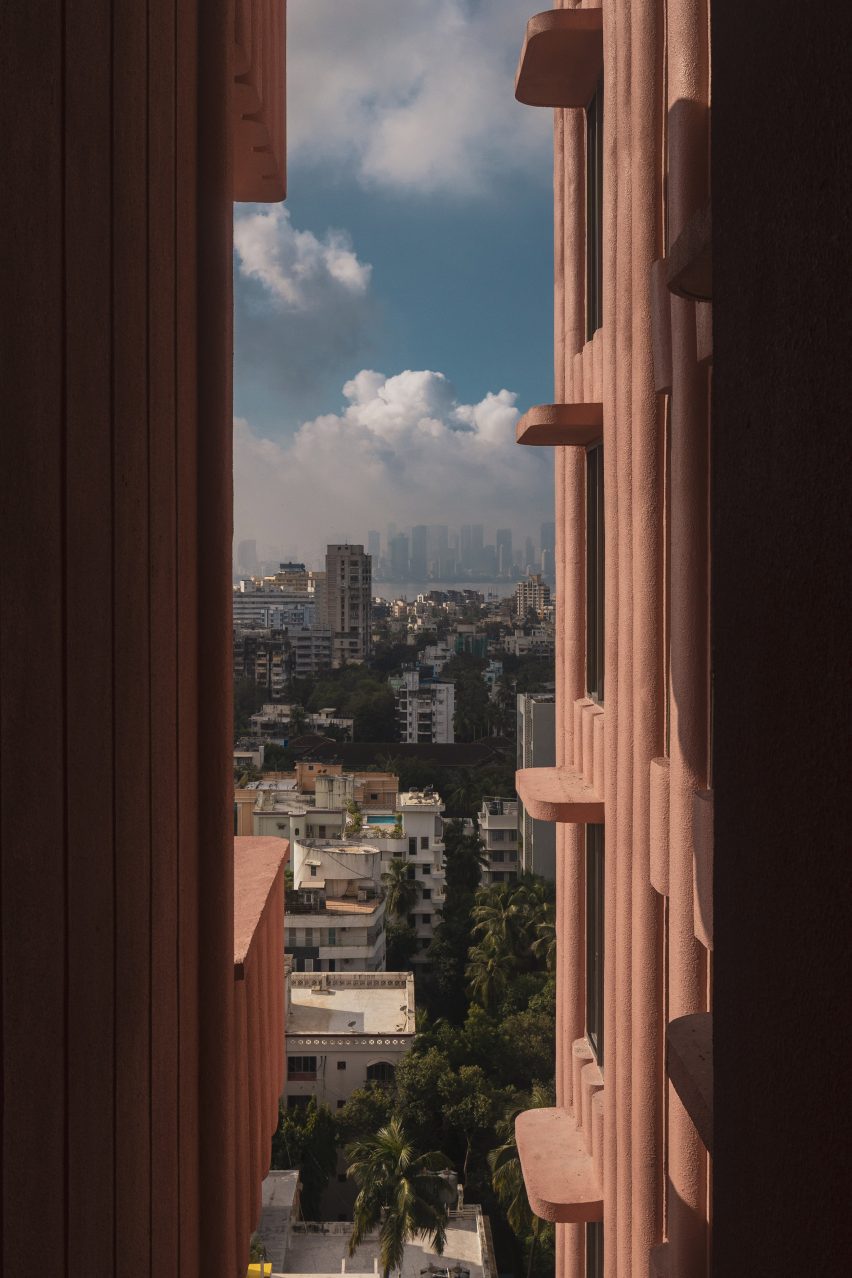 View from the Rendezvous apartment building in Mumbai
