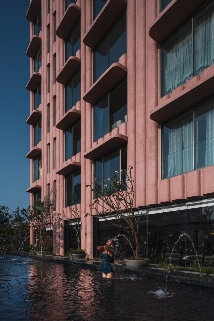 Exterior of Rendezvous apartment building in Mumbai