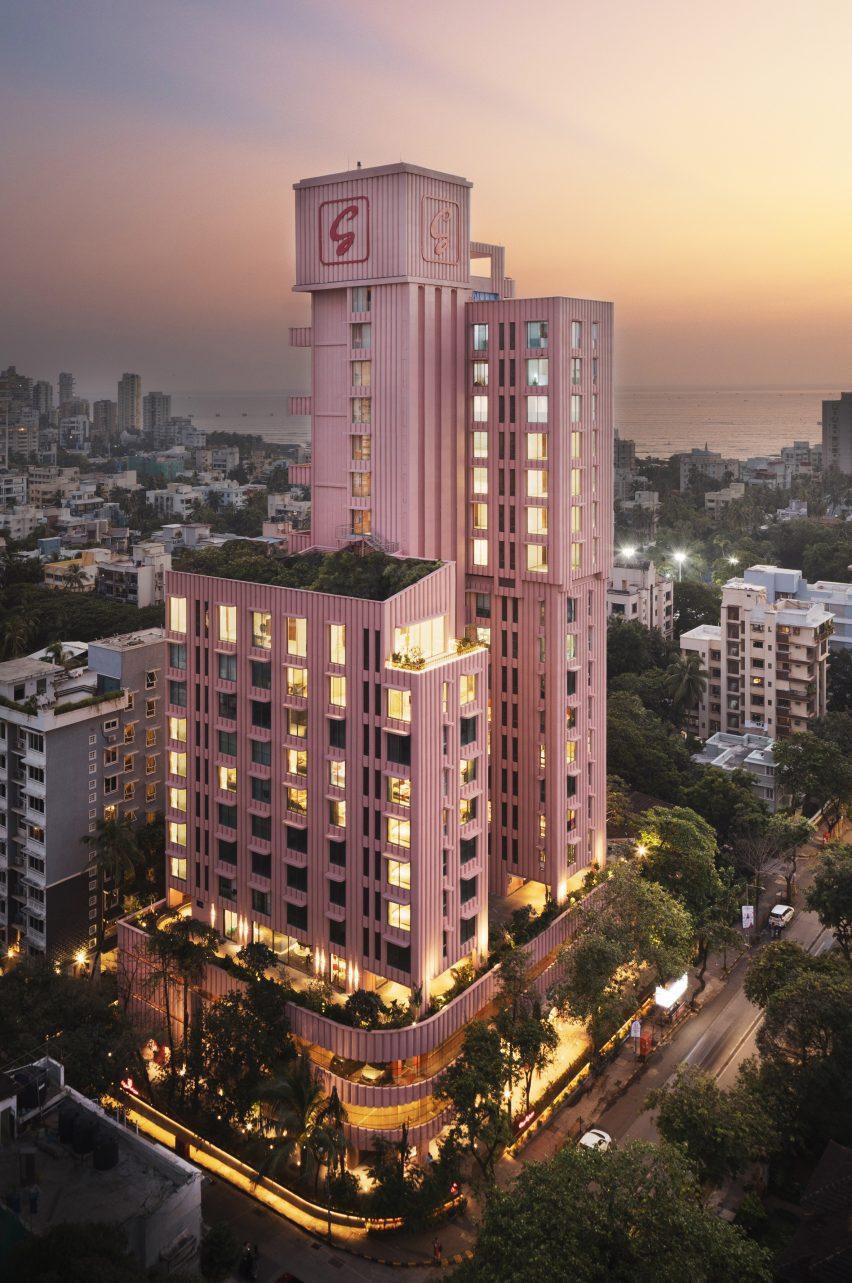Exterior of Rendezvous apartment building in Mumbai